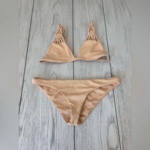 COPY - - Frankies Bikini 👙, bikini 2 piece set , size : (XS), color: cream
